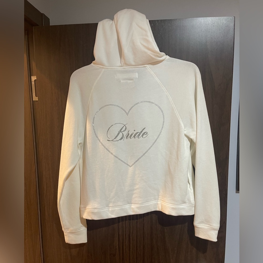 Victoria Secret I Do Collection Bride Zip Up Hoodie